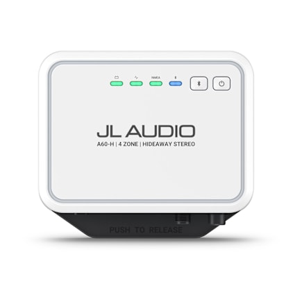 JL Audio A60-H Hideaway Marine Stereo, Bluetooth 6.1, DSP & 4-Zone Control — product view 1