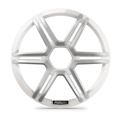 Fusion Apollo Subwoofer Grille, 10" Sports White Subwoofer Grille — 010-13293-01 — view 1