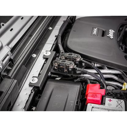 JL Audio Fuse Holder Bracket for Jeep Wrangler (JL) and  Jeep Gladiator (JT) (SBA-J-JL-FHB) - 010-13850-00