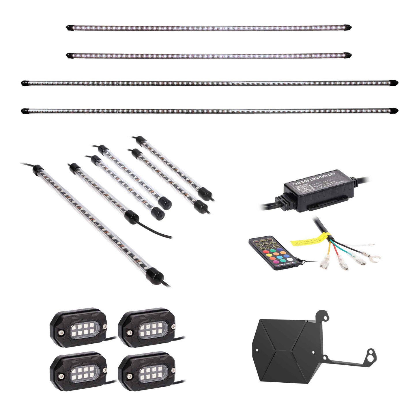 Metra JP-RGBKT-1 RGB Lighting Kit for Jeep Wrangler JL Gladiator JT