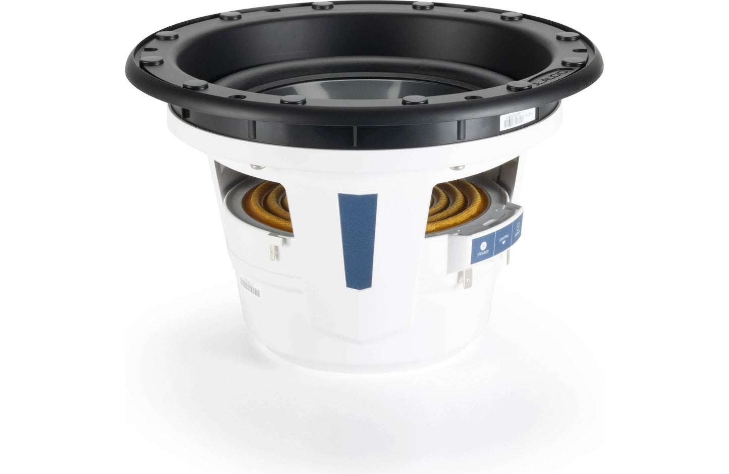 JL Audio M6-8IB-L-SbSb-4 8" 200W Marine Subwoofer w/Black Luxe Grille 010-03868-00 (93769)