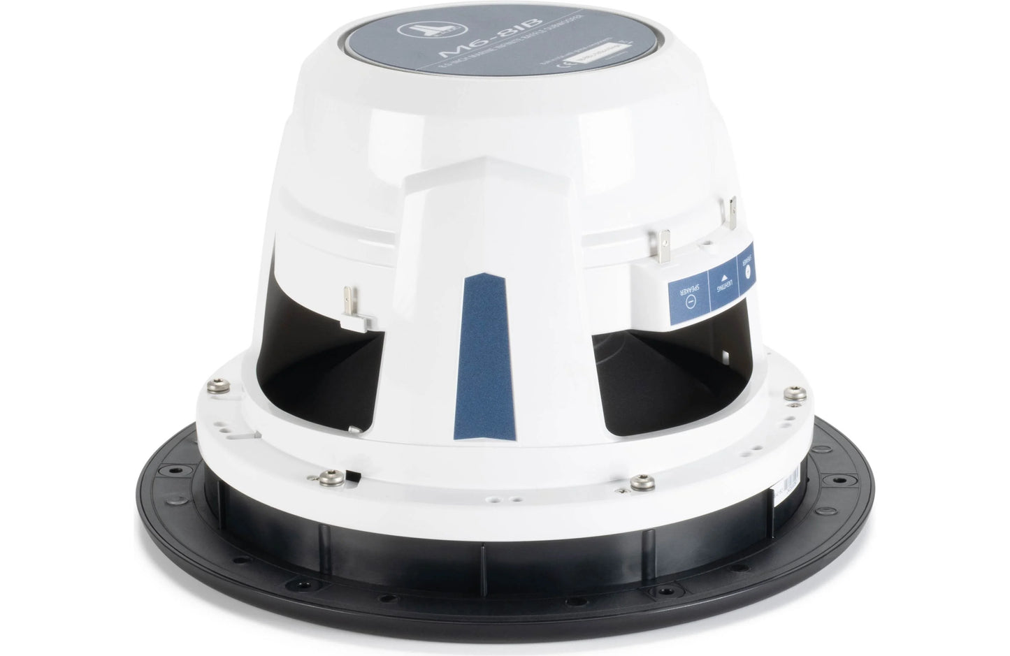 JL Audio M6-8IB-L-SbSb-4 8" 200W Marine Subwoofer w/Black Luxe Grille 010-03868-00 (93769)