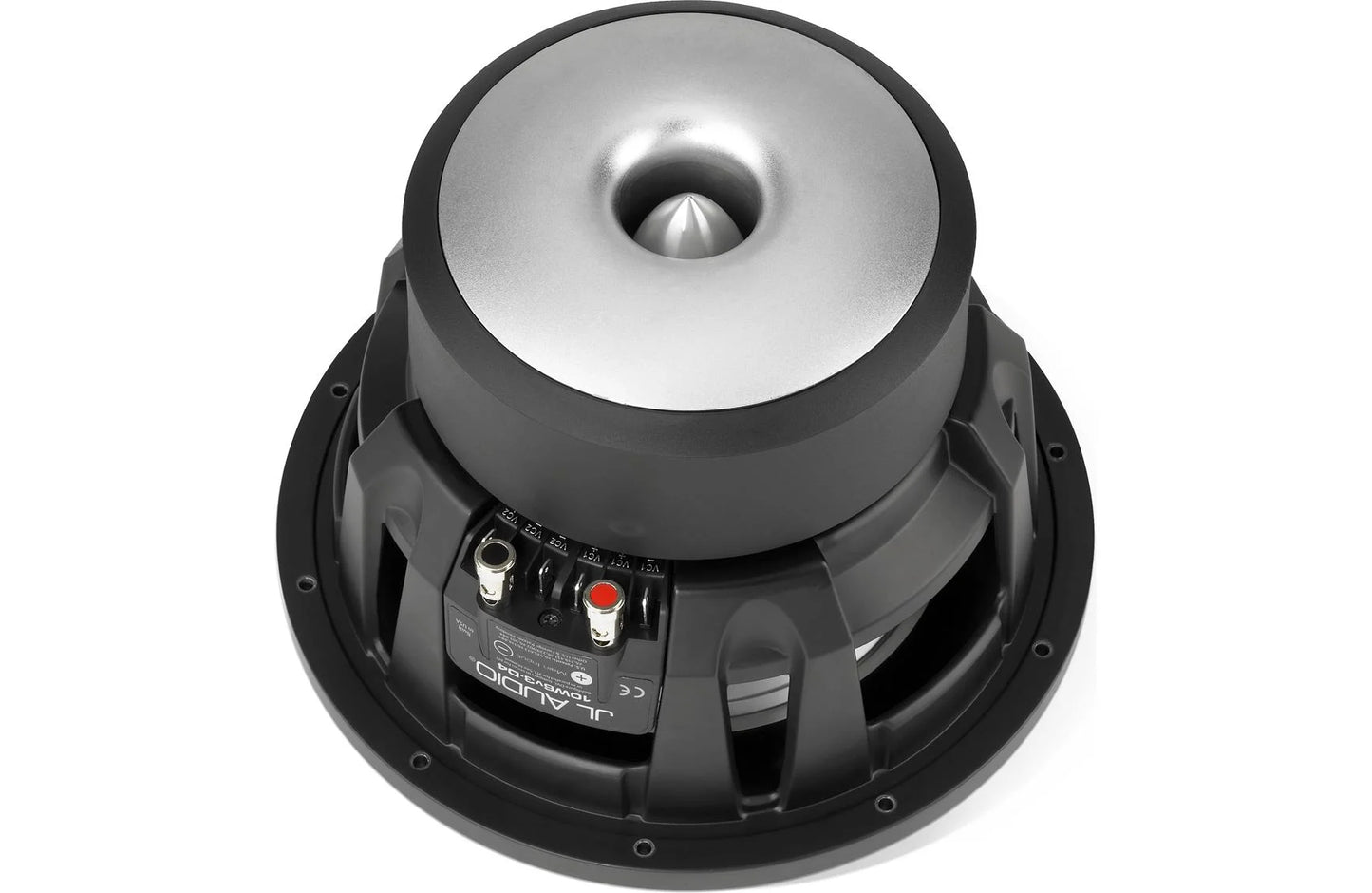 JL Audio 10W6v3-D4 10" inch Subwoofer, Dual 4 Ohm Voice Coils, 600 Watts 92140