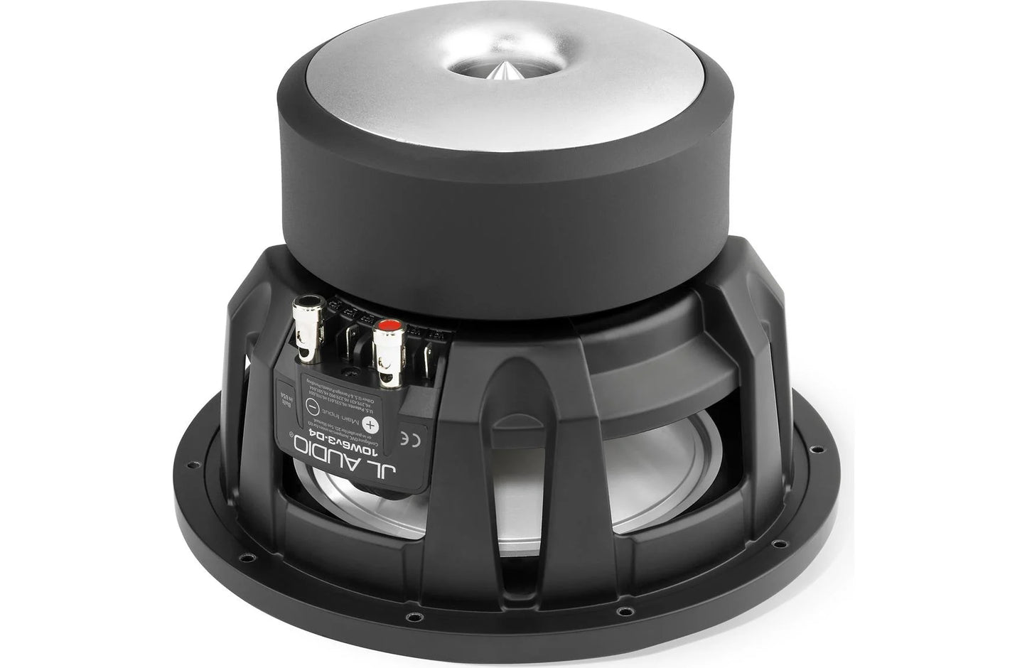 JL Audio 10W6v3-D4 10" inch Subwoofer, Dual 4 Ohm Voice Coils, 600 Watts 92140