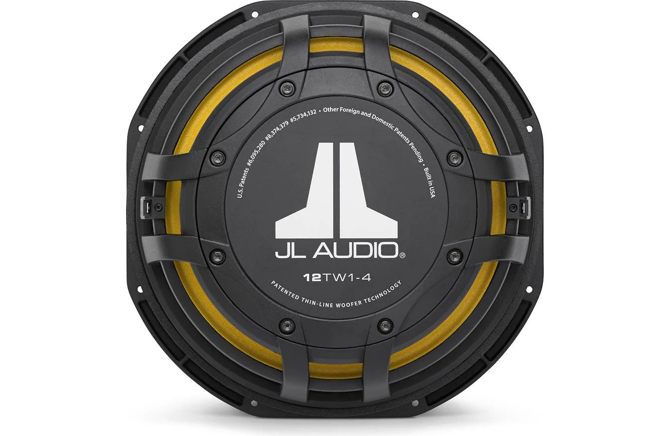 JL Audio 12TW1-4 12" inch Subwoofer, 4 Ohm, Single Voice Coil, 300 Watts 92187