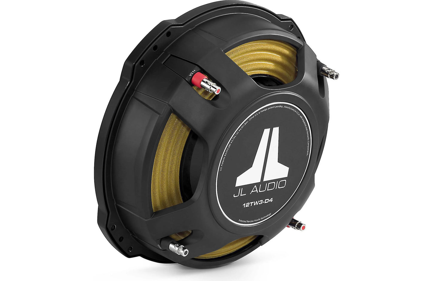 JL Audio 12TW3-D4 12" inch Subwoofer, Dual 4 Ohm Voice Coils, 400 Watts 92185