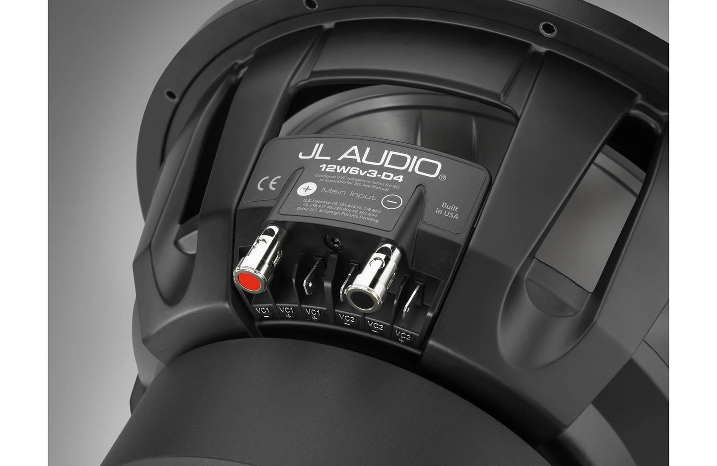 JL Audio 12W6v3-D4 10" inch Subwoofer, Dual 4 Ohm Voice Coils, 600 Watts 92141