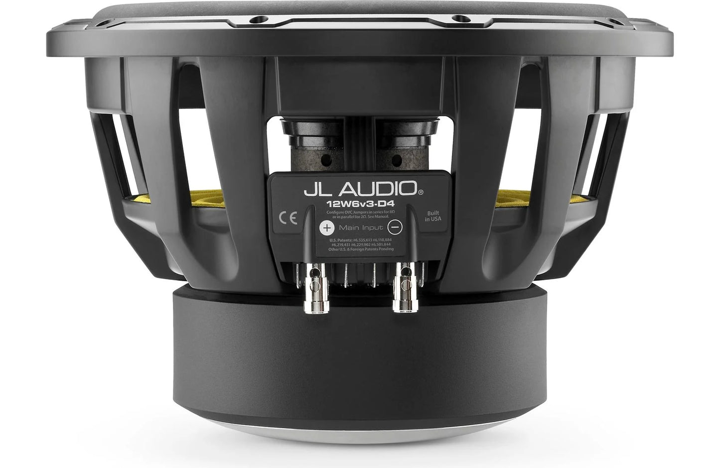 JL Audio 12W6v3-D4 10" inch Subwoofer, Dual 4 Ohm Voice Coils, 600 Watts 92141