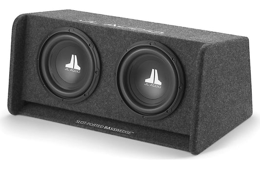 JL Audio CP210-W0v3 BassWedge Dual 10" Ported Enclosure 300W RMS 2Ω 010-03237-00 (93139)