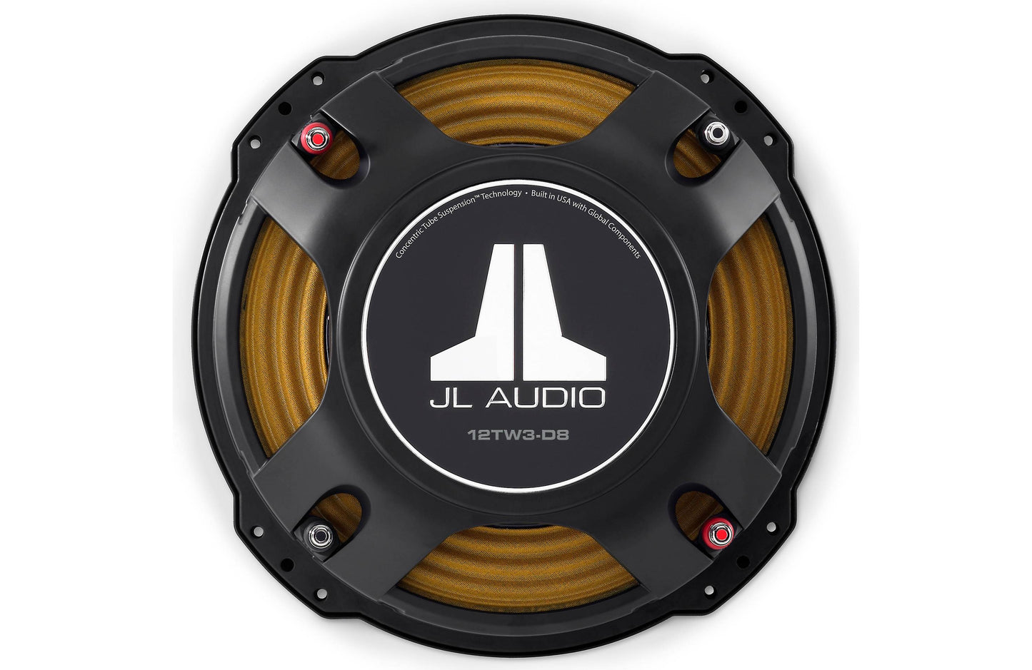 JL Audio 12TW3-D8 12" inch Subwoofer, Dual 8 Ohm Voice Coils, 400 Watts 92194