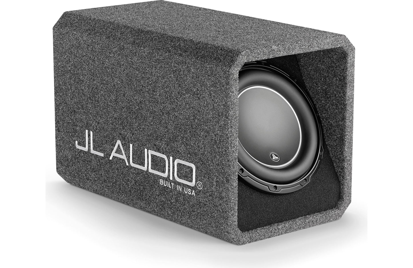 JL Audio HO110-W6v3 10" H.O. Wedge™ Enclosed Subwoofer 600W RMS 2Ω 010-03243-00 (93310)