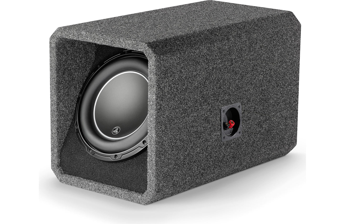 JL Audio HO110-W6v3 10" H.O. Wedge™ Enclosed Subwoofer 600W RMS 2Ω 010-03243-00 (93310)