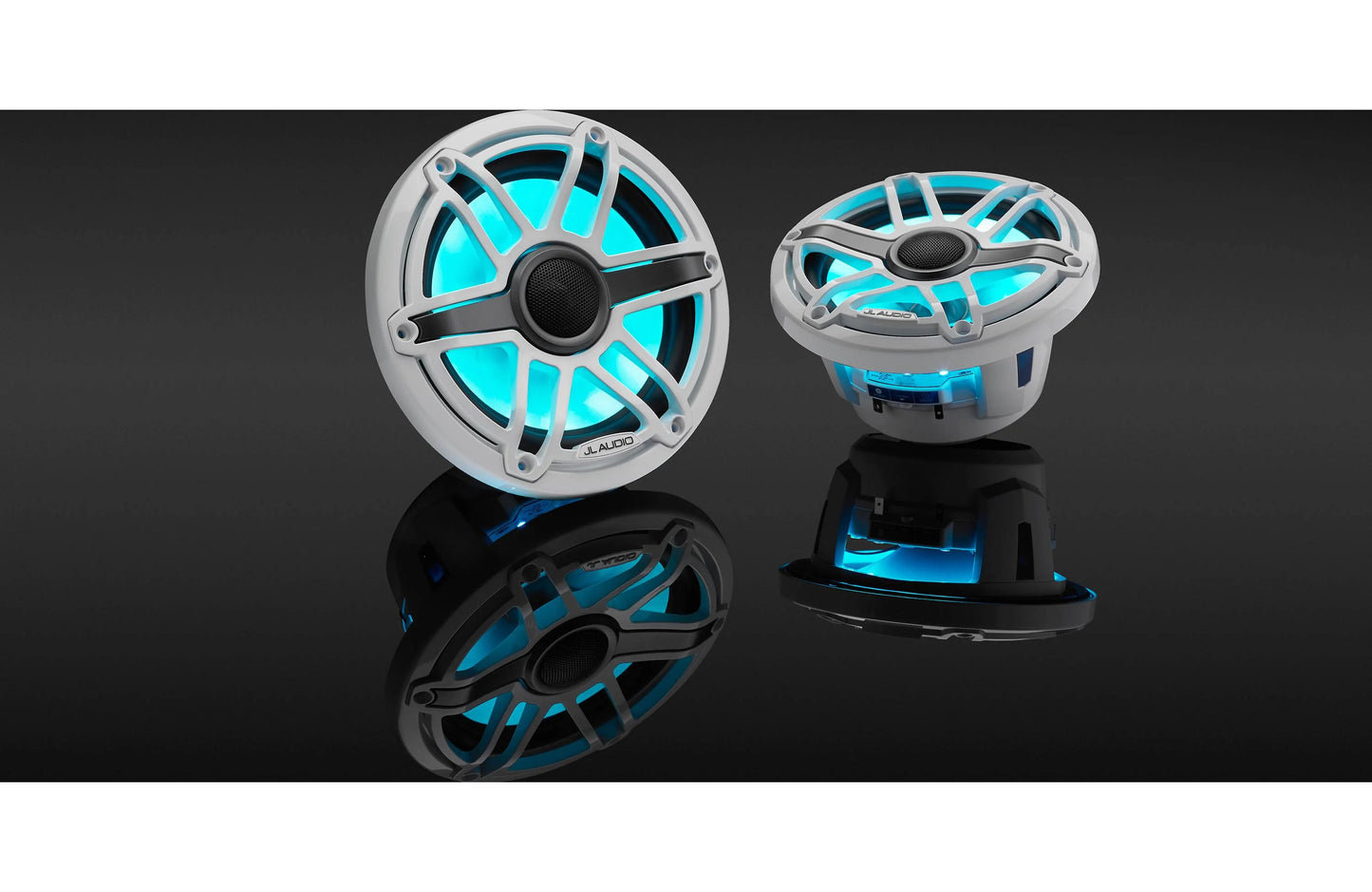 JL Audio M6-770X-S-GwGw-i 7.7" Marine Coaxial Pair 100W 4Ω 010-03074-00 (93602)