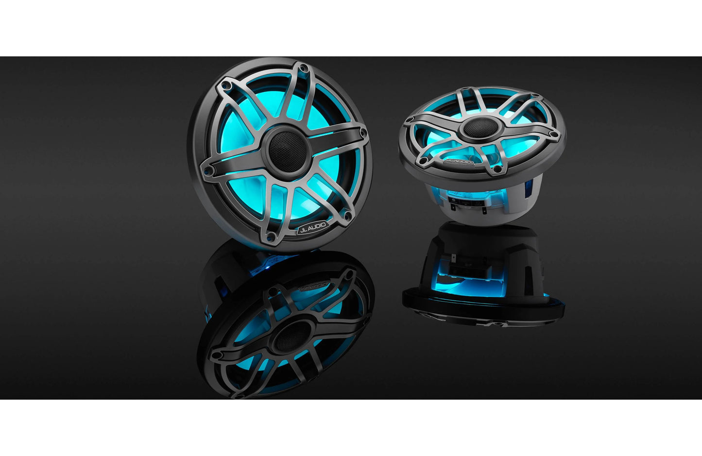 JL Audio M6-770X-S-GmTi-i 7.7" Marine Coaxial Pair 100W 4Ω 010-03076-00 (93604)
