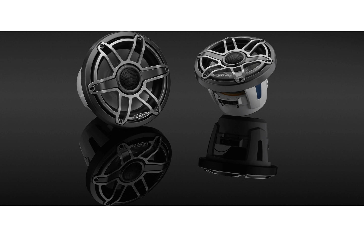 JL Audio M6-880X-S-GmTi 8.8" Marine Coaxial Speakers 125W 4Ω 010-03079-00 (93610)