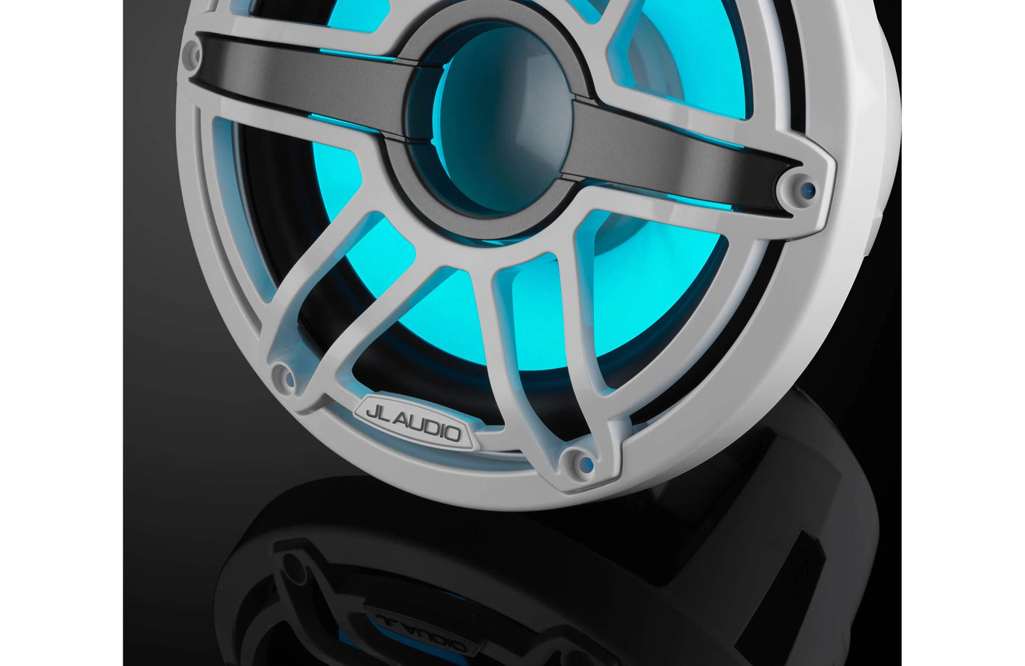JL Audio M6-8IB-S-GwGw-i-4 8" Marine Infinite-Baffle Subwoofer RGB 200W 4Ω 010-03081-00 (93618)