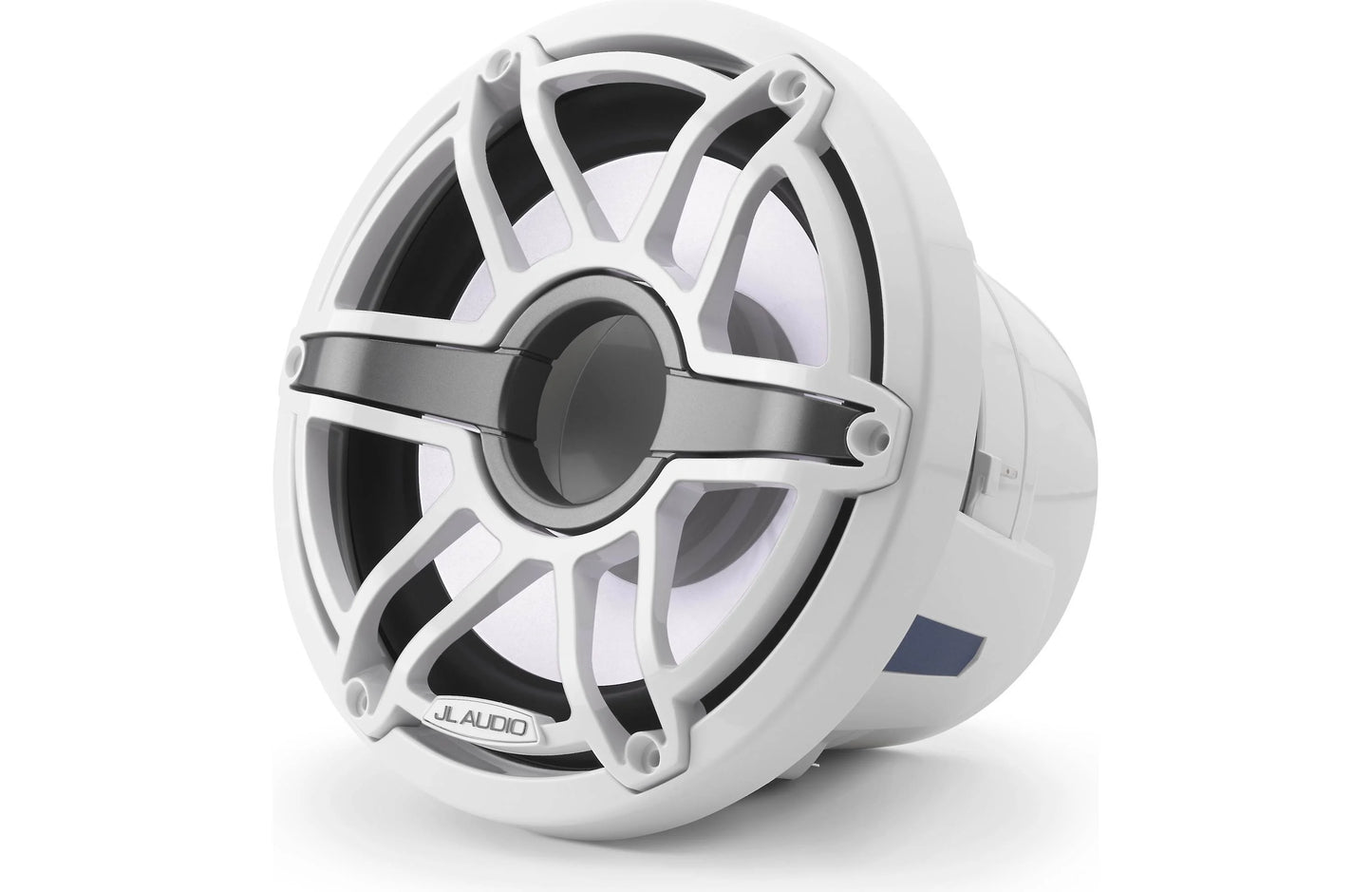 JL Audio M6-8IB-S-GwGw-i-4 8" Marine Infinite-Baffle Subwoofer RGB 200W 4Ω 010-03081-00 (93618)