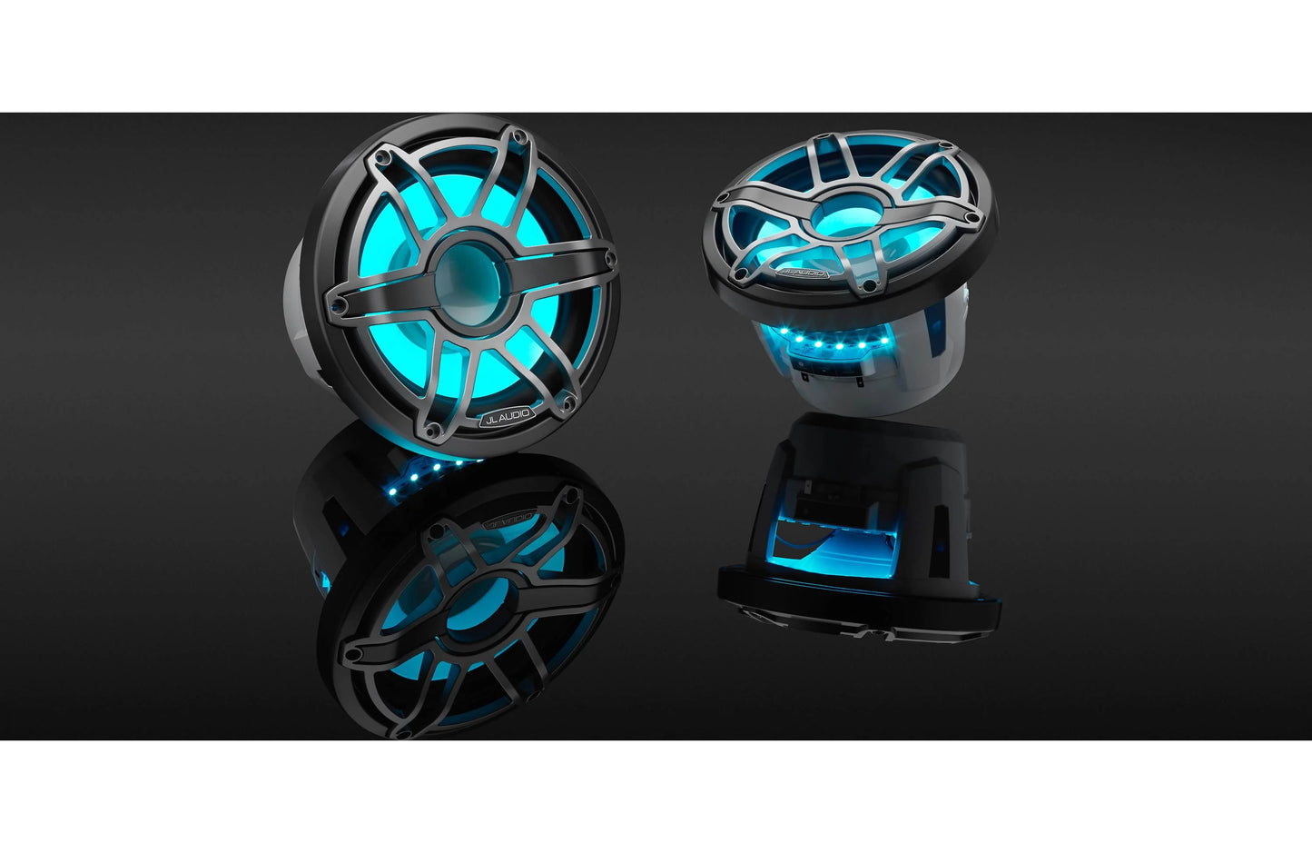 JL Audio M6-8IB-S-GmTi-i-4 8" Marine Infinite-Baffle Subwoofer RGB 200W 4Ω 010-03082-00 (93620)