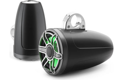 JL Audio M6-880ETXv3-Gw-S-Gw-i 8.8" Lighted Marine Tower Coaxial Pair 125W 4Ω 010-03281-00 (93663)