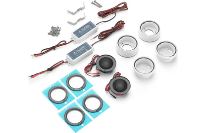 JL Audio M6-100CT-C/S-GwGm 1" Marine Component Tweeters Pair 75W RMS 010-03500-00 (93693)
