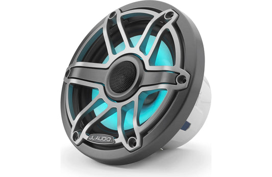 JL Audio M6-650X-S-GmTi-i 6.5" Marine Coaxial Speakers w/RGB LED 75W RMS 010-03092-00 (93715)