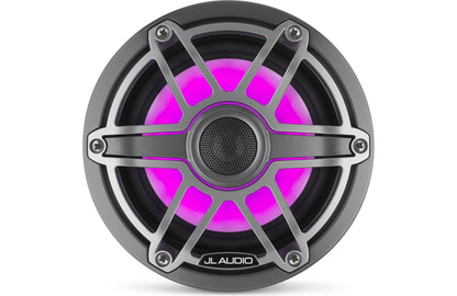 JL Audio M6-650X-S-GmTi-i 6.5" Marine Coaxial Speakers w/RGB LED 75W RMS 010-03092-00 (93715)