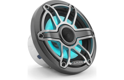 JL Audio M6-650X-S-GmTi-i 6.5" Marine Coaxial Speakers w/RGB LED 75W RMS 010-03092-00 (93715)