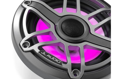JL Audio M6-650X-S-GmTi-i 6.5" Marine Coaxial Speakers w/RGB LED 75W RMS 010-03092-00 (93715)