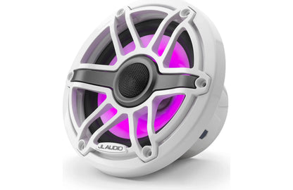 JL Audio M6-650X-S-GwGw-i 6.5" Marine Coaxial Speakers w/LED 75W RMS 010-03093-00 (93726)