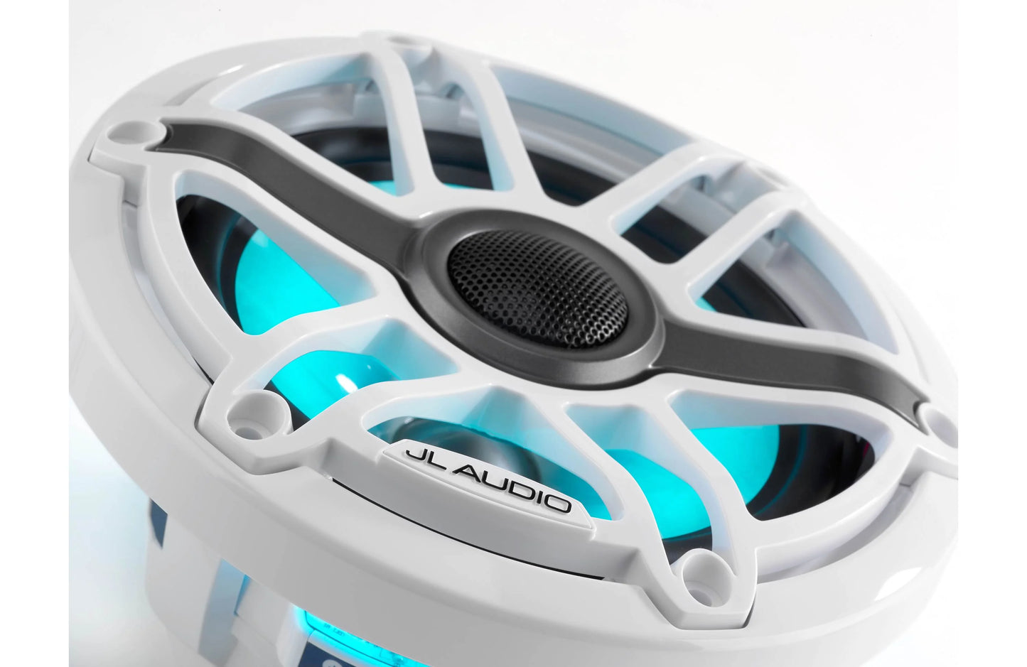 JL Audio M6-650X-S-GwGw-i 6.5" Marine Coaxial Speakers w/LED 75W RMS 010-03093-00 (93726)