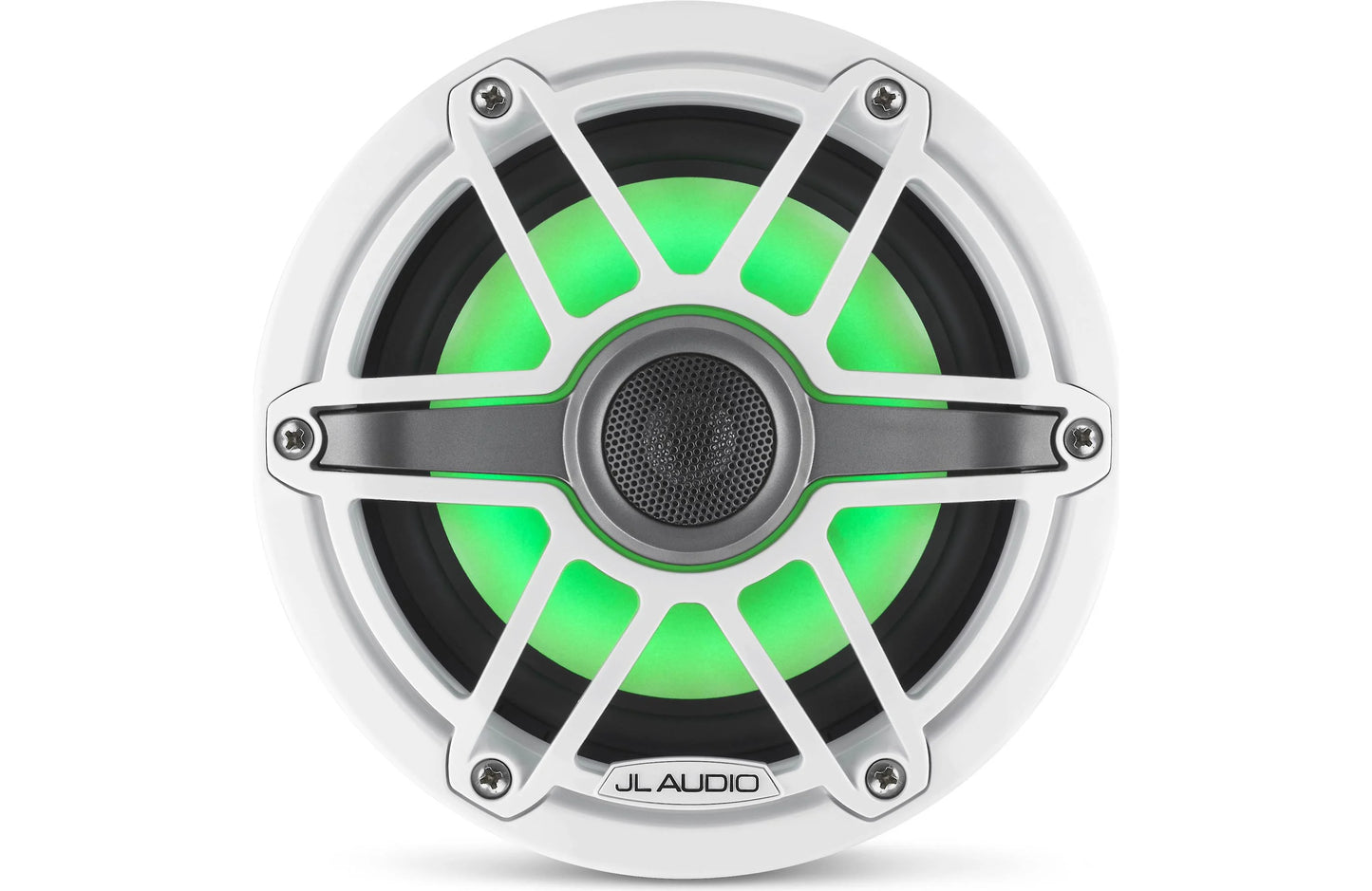 JL Audio M6-650X-S-GwGw-i 6.5" Marine Coaxial Speakers w/LED 75W RMS 010-03093-00 (93726)