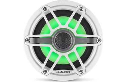 JL Audio M6-650X-S-GwGw-i 6.5" Marine Coaxial Speakers w/LED 75W RMS 010-03093-00 (93726)