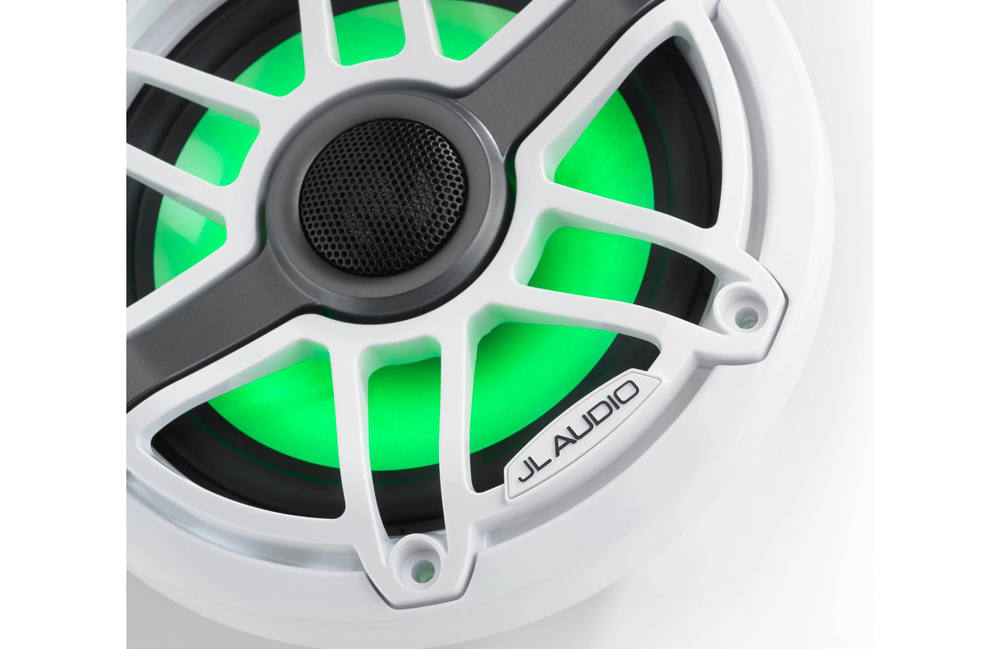 JL Audio M6-650X-S-GwGw-i 6.5" Marine Coaxial Speakers w/LED 75W RMS 010-03093-00 (93726)