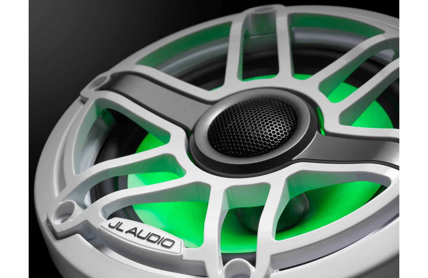 JL Audio M6-650X-S-GwGw-i 6.5" Marine Coaxial Speakers w/LED 75W RMS 010-03093-00 (93726)