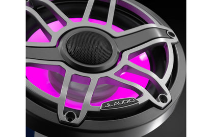JL Audio M6-880X-S-GmTi-i 8.8" Marine Speaker Pair with RGB LED Lighting 010-03099-00 (93827)