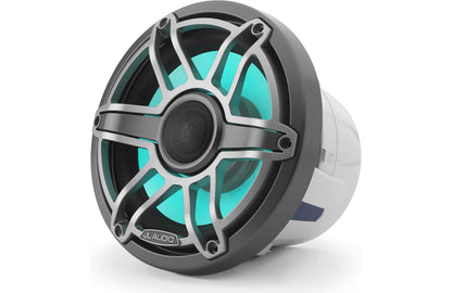 JL Audio M6-880X-S-GmTi-i 8.8" Marine Speaker Pair with RGB LED Lighting 010-03099-00 (93827)
