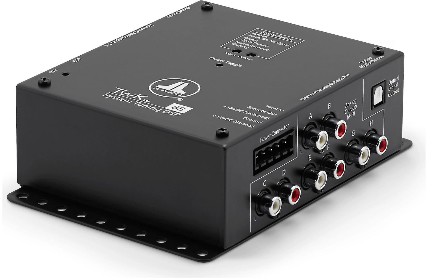 JL Audio TwK-88 System Tuning DSP 8-Channel Processor 010-03166-00 (98401)