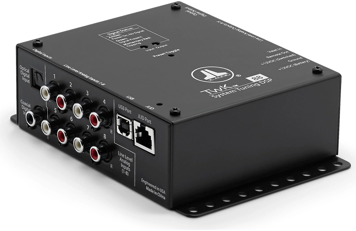 JL Audio TwK-88 System Tuning DSP 8-Channel Processor 010-03166-00 (98401)