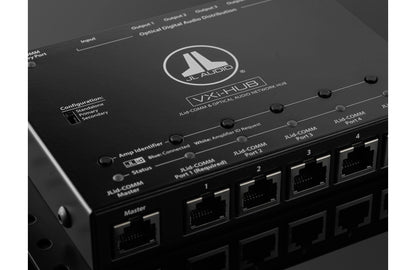 JL Audio JLid™ Communication and Optical Audio Network Hub for VXi Amplifiers (VXi-HUB) - 010-03327-00 (98411)