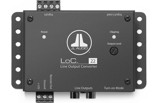 JL Audio LoC-22 2-Channel Line Output Converter 010-03328-00 (98413)