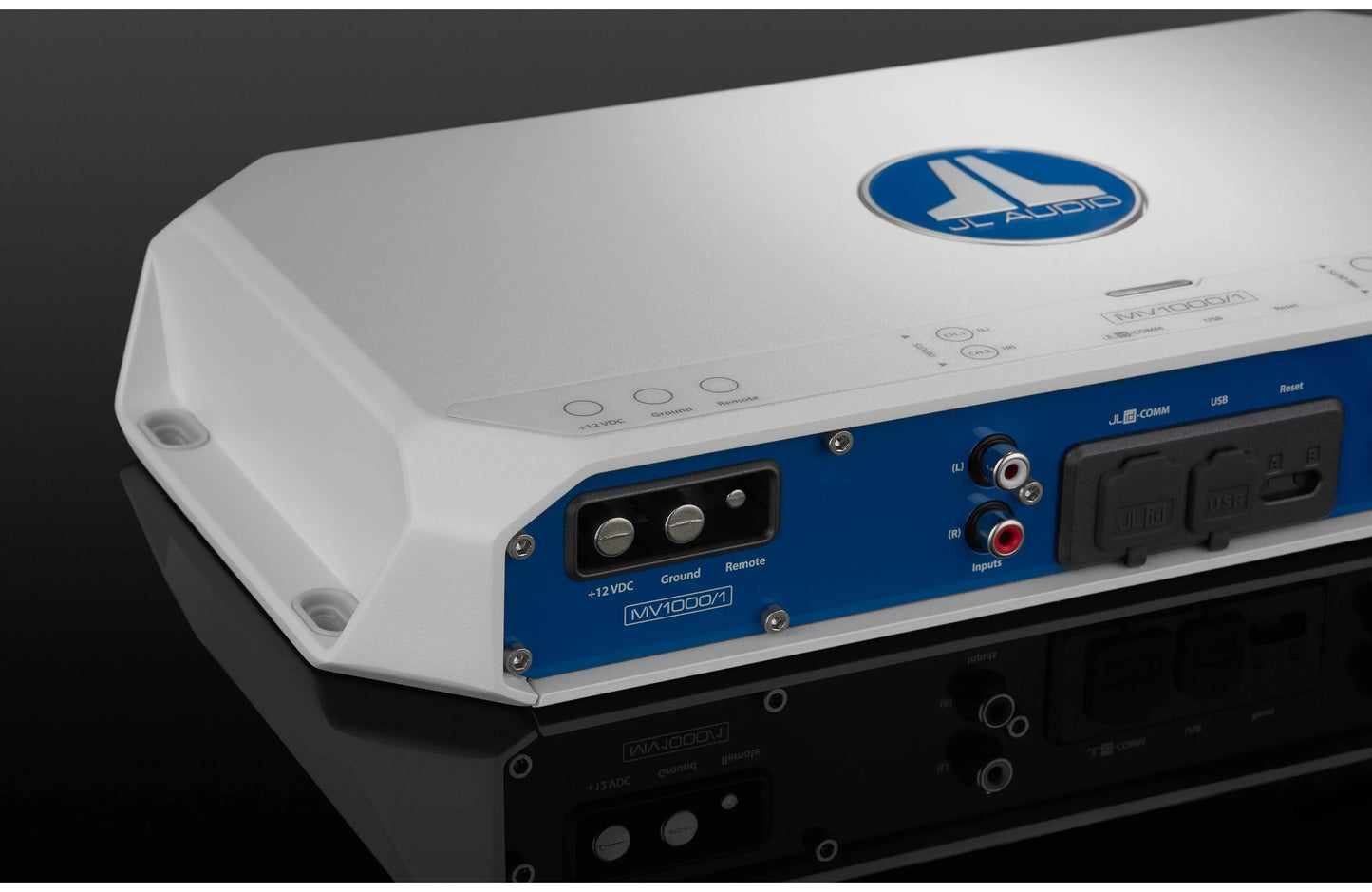 JL Audio MVi 600W Monoblock Marine DSP Subwoofer Amplifier 010-03334-00 (98644)