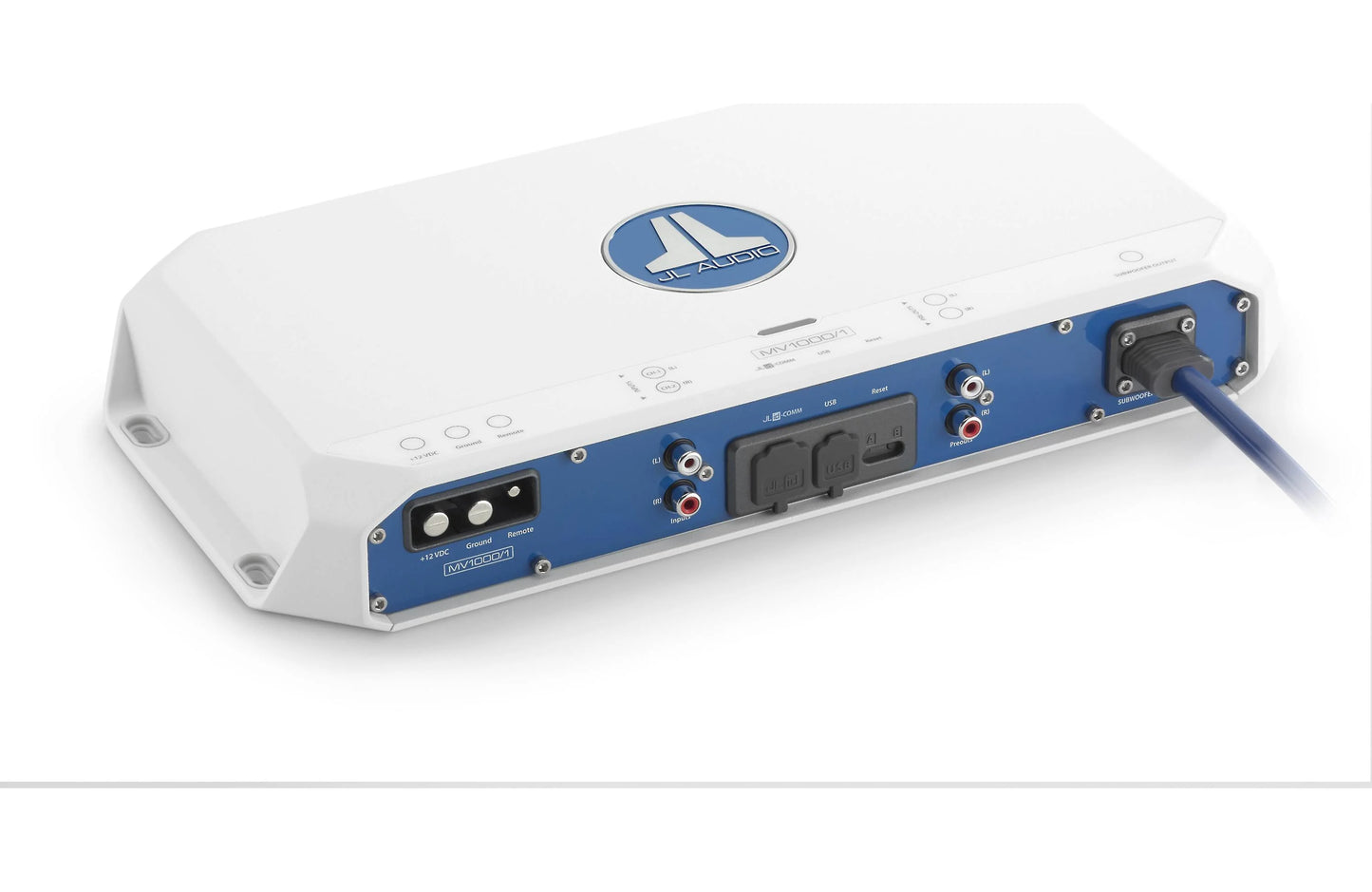 JL Audio MVi 600W Monoblock Marine DSP Subwoofer Amplifier 010-03334-00 (98644)