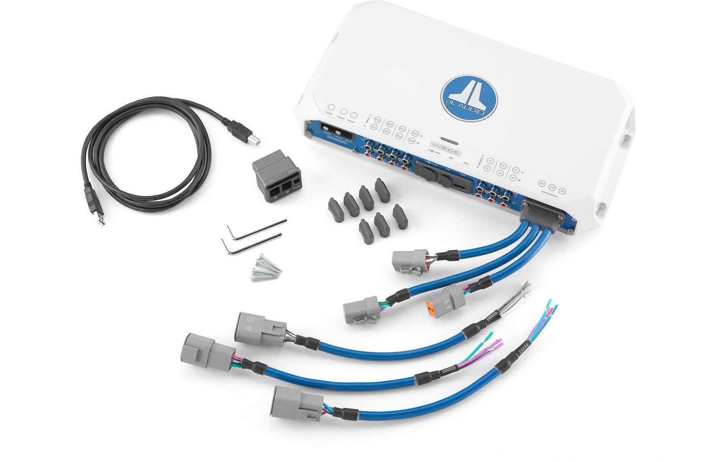 JL Audio MV600/6i 600W 6-Channel Marine DSP Amplifier 010-03338-00 (98639)