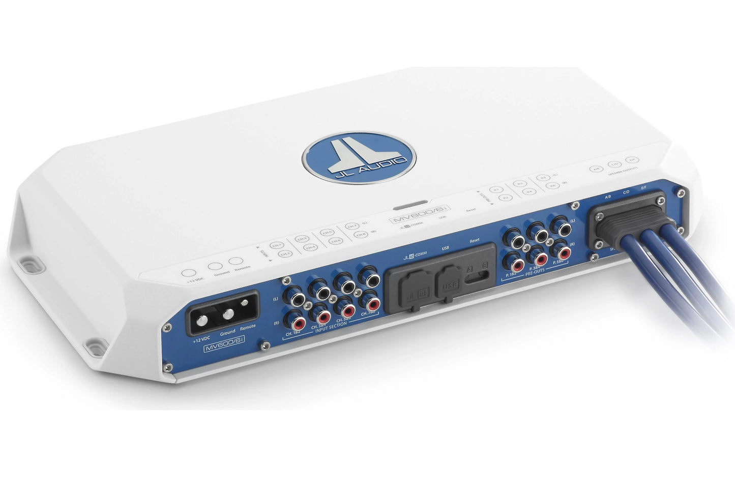 JL Audio MV600/6i 600W 6-Channel Marine DSP Amplifier 010-03338-00 (98639)
