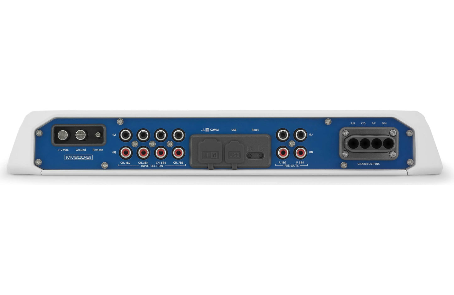 JL Audio MV800/8i 800W 8-Channel Marine DSP Amplifier 010-03339-00 (98649)