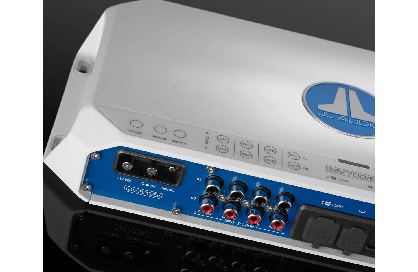 JL Audio MV700/5i 700W 5-Channel Marine DSP Amplifier 010-03340-00 (98650)