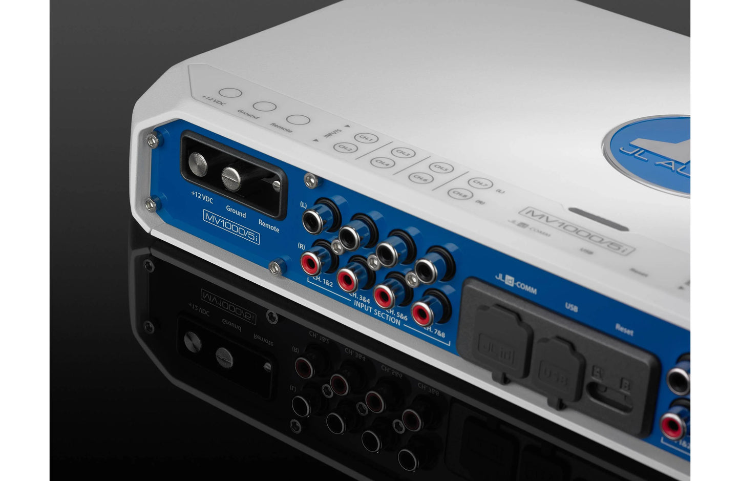 JL Audio MV1000/5i 1000W 5-Channel Marine DSP Amplifier 010-03341-00 (98651)