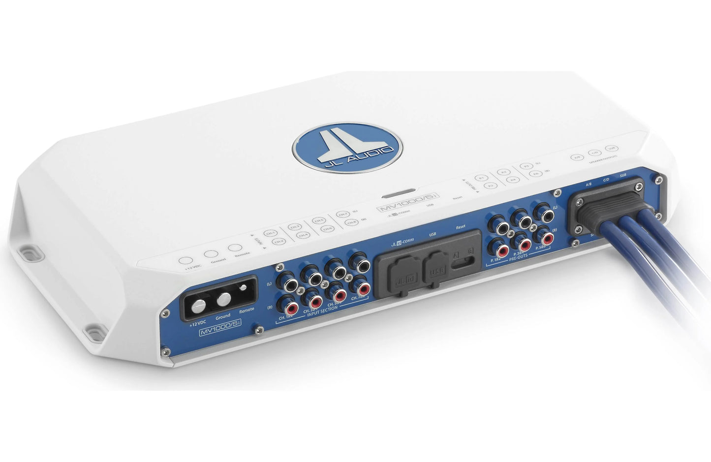 JL Audio MV1000/5i 1000W 5-Channel Marine DSP Amplifier 010-03341-00 (98651)