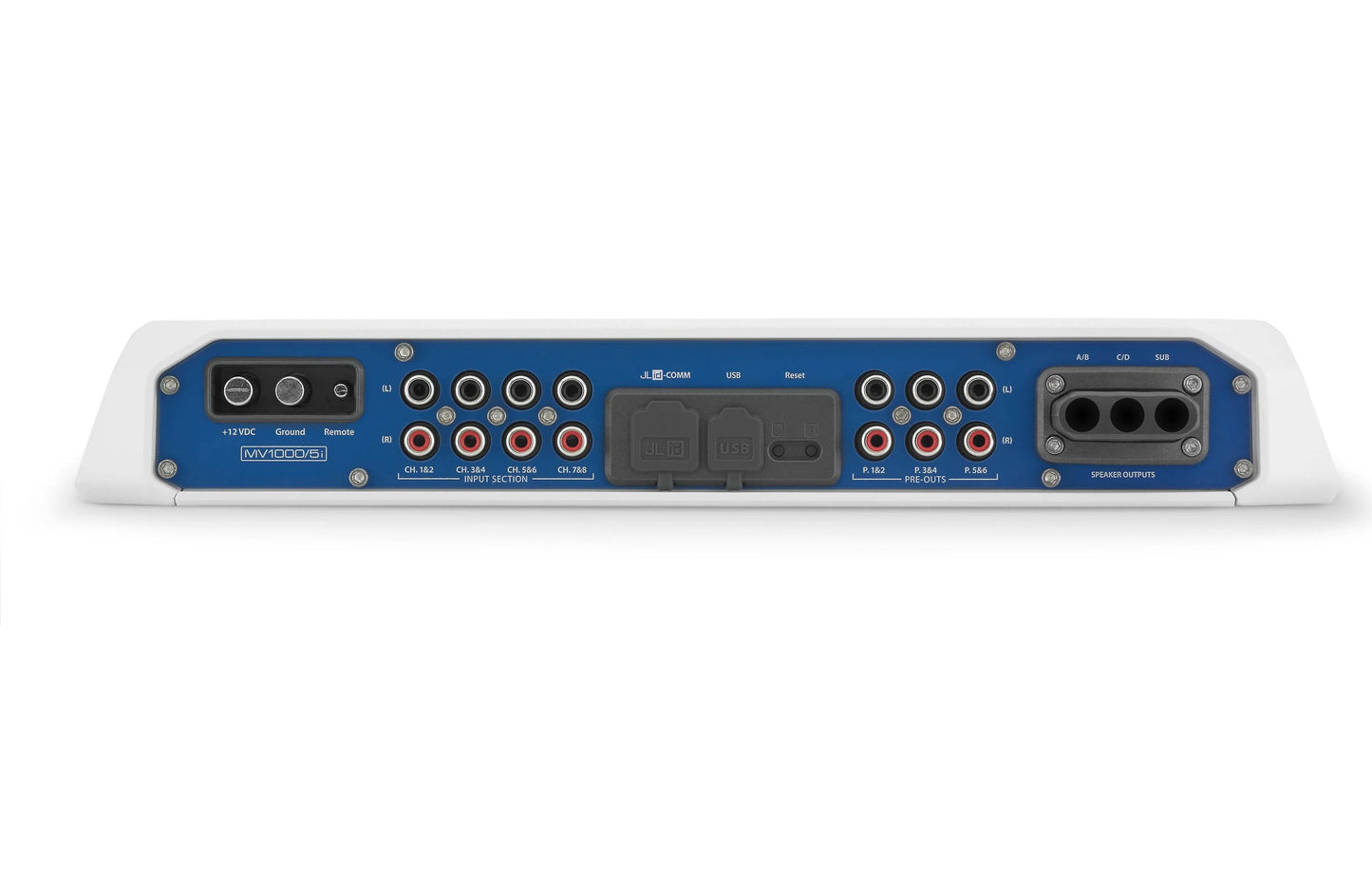 JL Audio MV1000/5i 1000W 5-Channel Marine DSP Amplifier 010-03341-00 (98651)