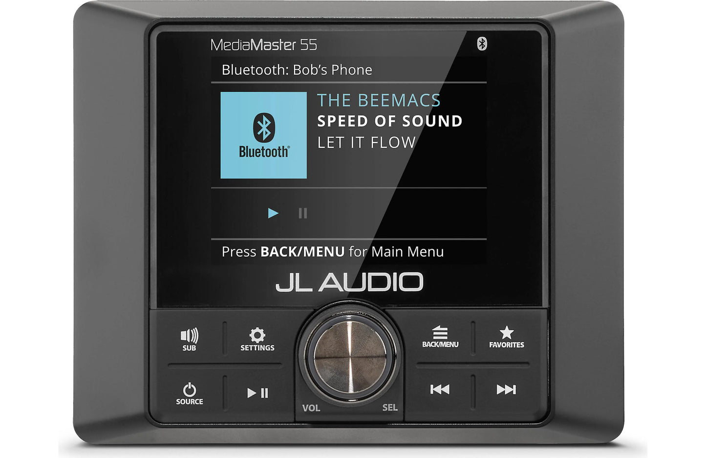 JL Audio MediaMaster MM55 Marine 3-Zone Source Unit 010-03365-00 (99975)